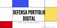 Defensa final del Portafolio- CID