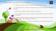 Instrucciones actividades
