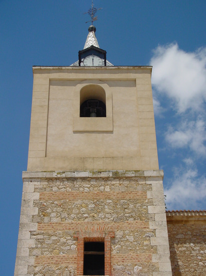 Torre de iglesia en Valdarecete