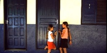 Niñas en la escuela, Paraty, Rio de Janeiro, Brasil