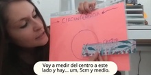 Elementos de la circunferencia: centro y diámetro