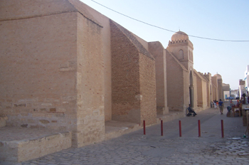 Muro de la Gran Mezquita, Kairouan, Túnez