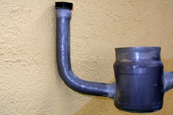 Desagüe a bote sifónico