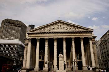 Fachada del Banco de Inglaterra, Londres