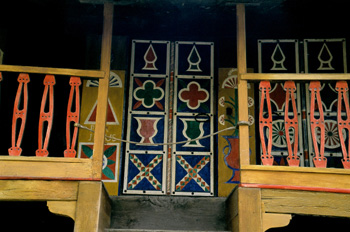 Quintana: Decoración pictórica de la panera, Museo del Pueblo de