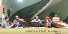 Sonata a 3 de G.P. Telemann (1681-1767) 1º mov: allegro