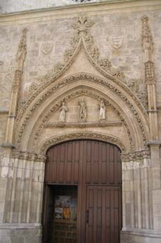 Entrada Monasterio de las Claras, Palencia, Castilla y León