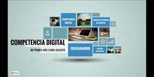 MI PRIMER AÑO COMO DOCENTE. COMPETENCIA DIGITAL. Antonio Alcántara