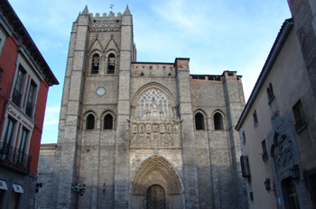 Fachada principal, Catedral de Avila, Castilla y León