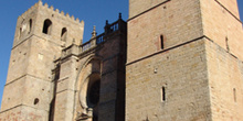 Fachada de la Catedral de Sigüenza, Guadalajara, Castilla-La Man