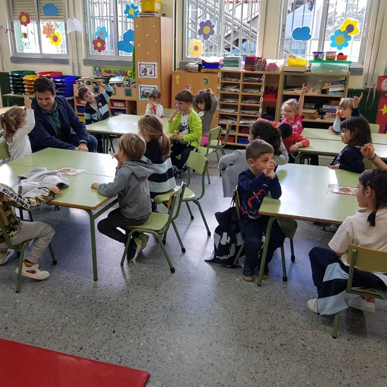 2020_03_04_El alcalde visita Ed Infantil_CEIP FDLR_Las Rozas 2