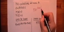 Cálculo de probabilidades. Regla de Laplace