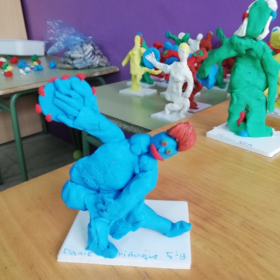 Taller de Arte. Discóbolo de Mirón 10