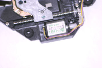 Pick-up óptico (OPU). Motor de deslizamiento