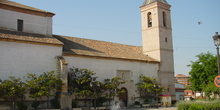 Vista de iglesia en Fuente el Saz