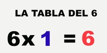 LA TABLA DEL 6