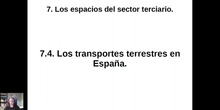 0704 Transportes terrestres en España