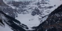 Lago Louise helado, Parque Nacional Banff