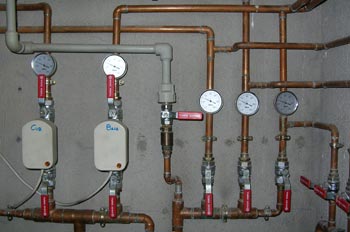 Instalación de cobre vista