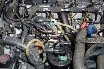 Motor diesel. Sistema common rail