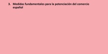 8.2. Medidas para desarrollar el comercio