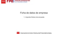 FP DUAL 1. Cómo activar la encuesta y enviarla a empresas