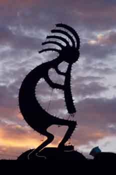 Escultura india, Sedona, Estados Unidos