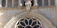 Rosetón de la fachada, Catedral de Cuenca, Castilla-La Mancha