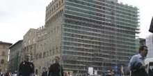 Palazzo della Signoria en obras, Florencia