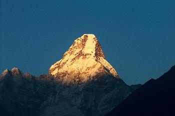 Ama Dablam visto desde Tengboche