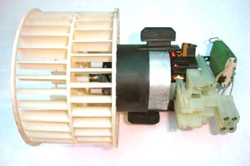 Motor turbina ventilación habitáculo