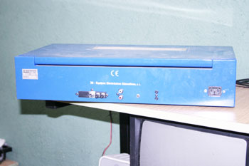 Receptor de Radio. Vista posterior