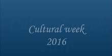 Semana cultural 2016