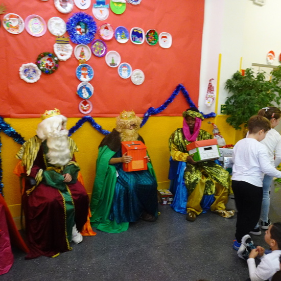 Visita de los Reyes Magos 2. Curso 19-20 22