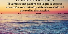 EL VERBO Y SUS ACCIDENTES