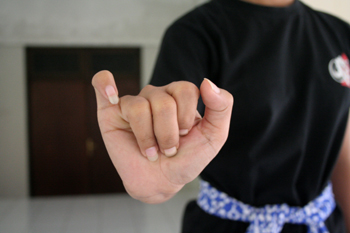 Postura de manos, baile Javanes, Java, Indonesia