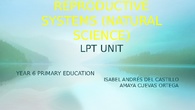 PPT Reproduction - Puberty- year 6-Natural science