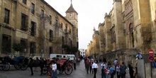 Palacio Episcopal y fachada occidental de la Mezquita de Córdoba