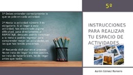 INSTRUCCIONES TAREA 5