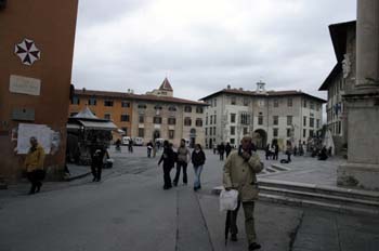 Panorámica Plaza de los Caballeros, Pisa