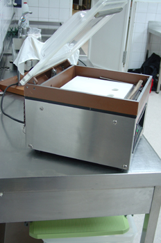 Envasadora al vacío