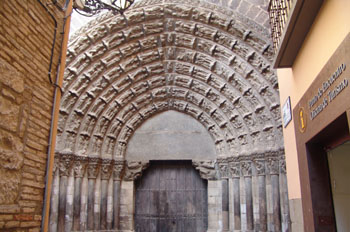 Puerta del Juicio, Catedral de Tudela, Navarra