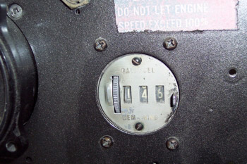 Medidor (en galones) de combustible remanente