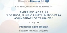 Los blog , el mejor instrumento para administrar los trabajos