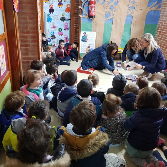 2019_01_30_Infantil 3 años celebra el Día de la No Violencia y la Paz 2019_CEIP FDLR_Las Rozas 2