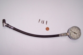 Manómetro de presión neumática