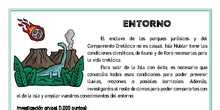 Proyecto Campamento Cretácico. Ciencias naturales y sociales