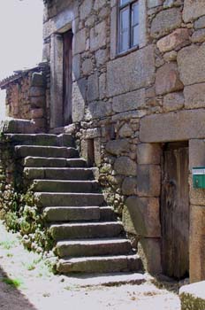 Típica casa de la Beira, Beiras, Portugal