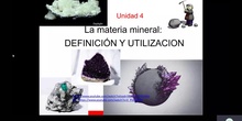LA SUSTANCIA MINERAL