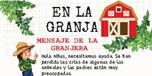 INICIO PROYECTO LOS ANIMALES DE LA GRANJA